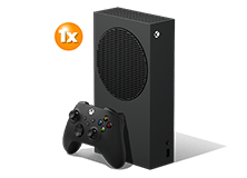1x Xbox Series S Carbon Black 1TB